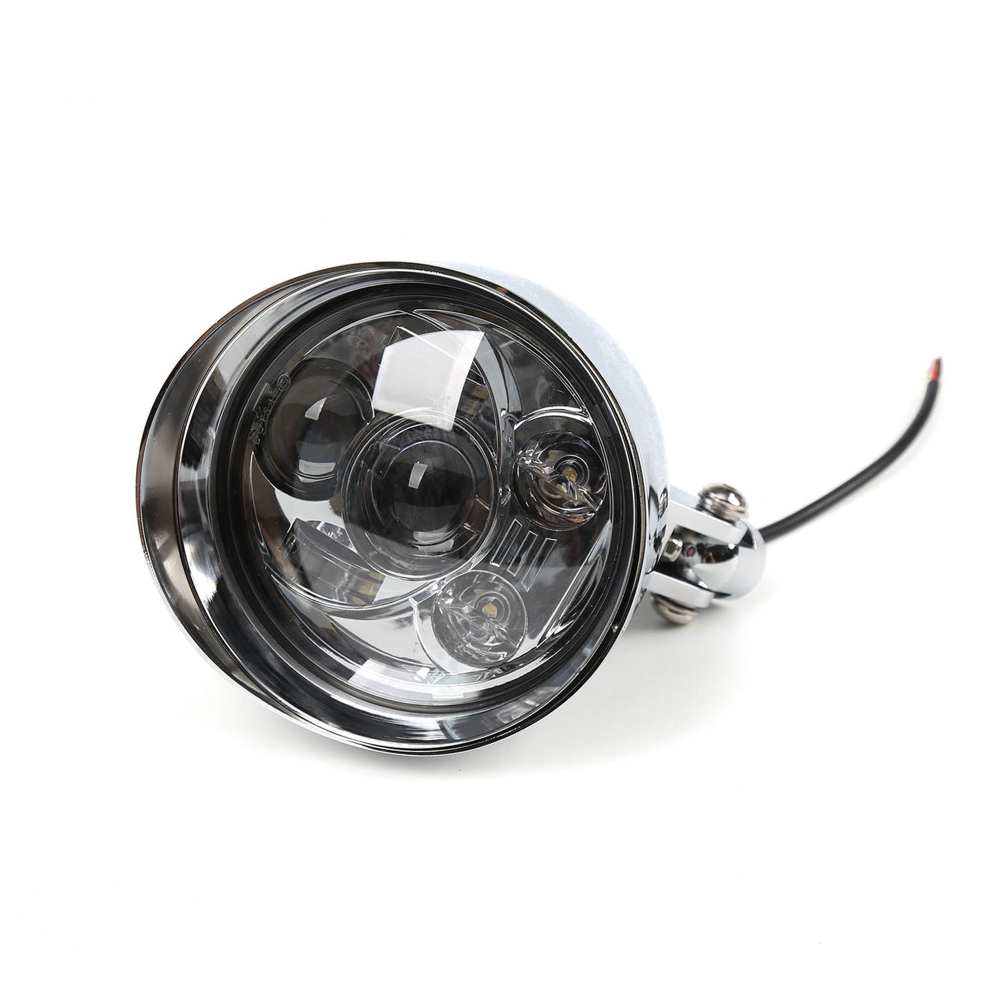 TNKD Customs 5.75" Chrome LED Chopper Headlight