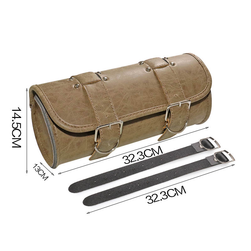 TNKD Customs Coffee PU Leather Fork Tool Bag