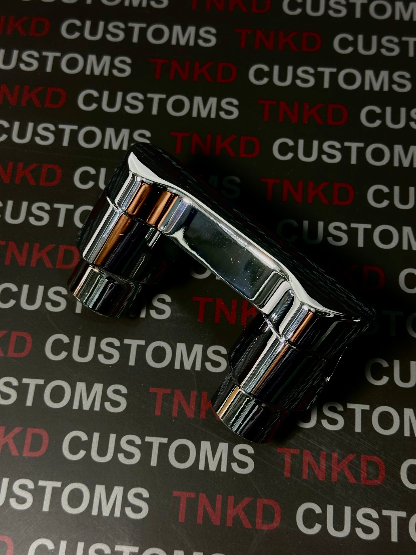 Chrome 1.25" One Piece Risers