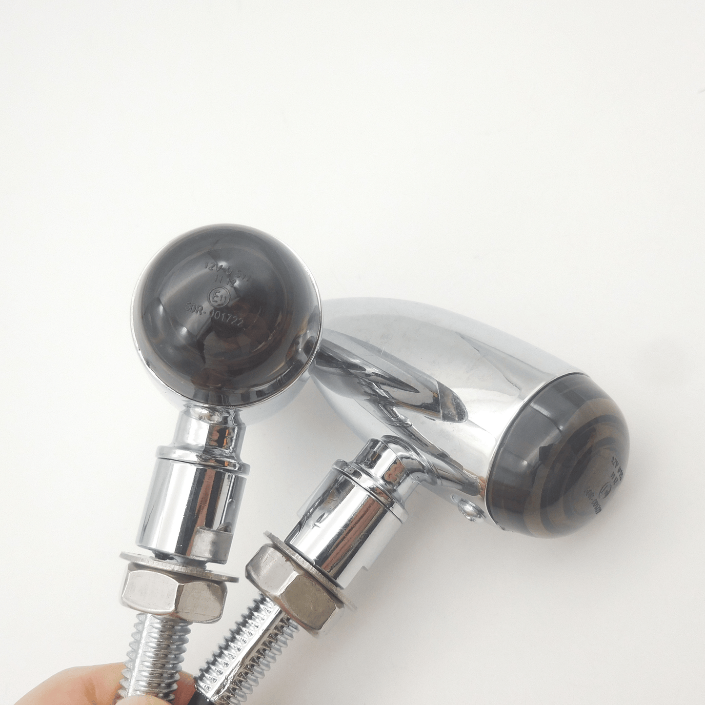 TNKD Customs Chrome LED Retro Bullet Indicators