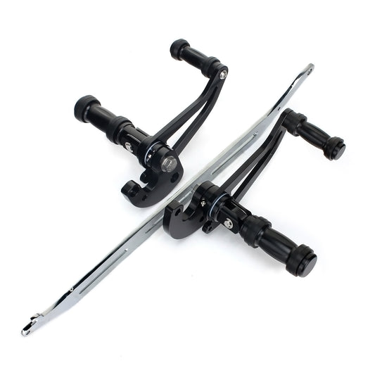 Black XVS 650 Forward Controls