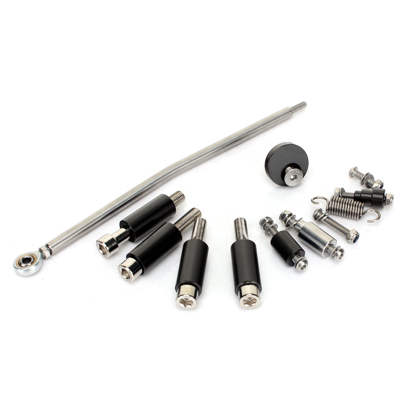 Black XVS 650 Forward Controls