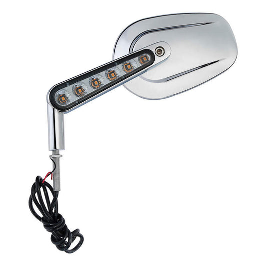 TNKD Customs Chrome Integrated Indicator Mirrors