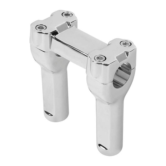 Chrome 1" Double Risers