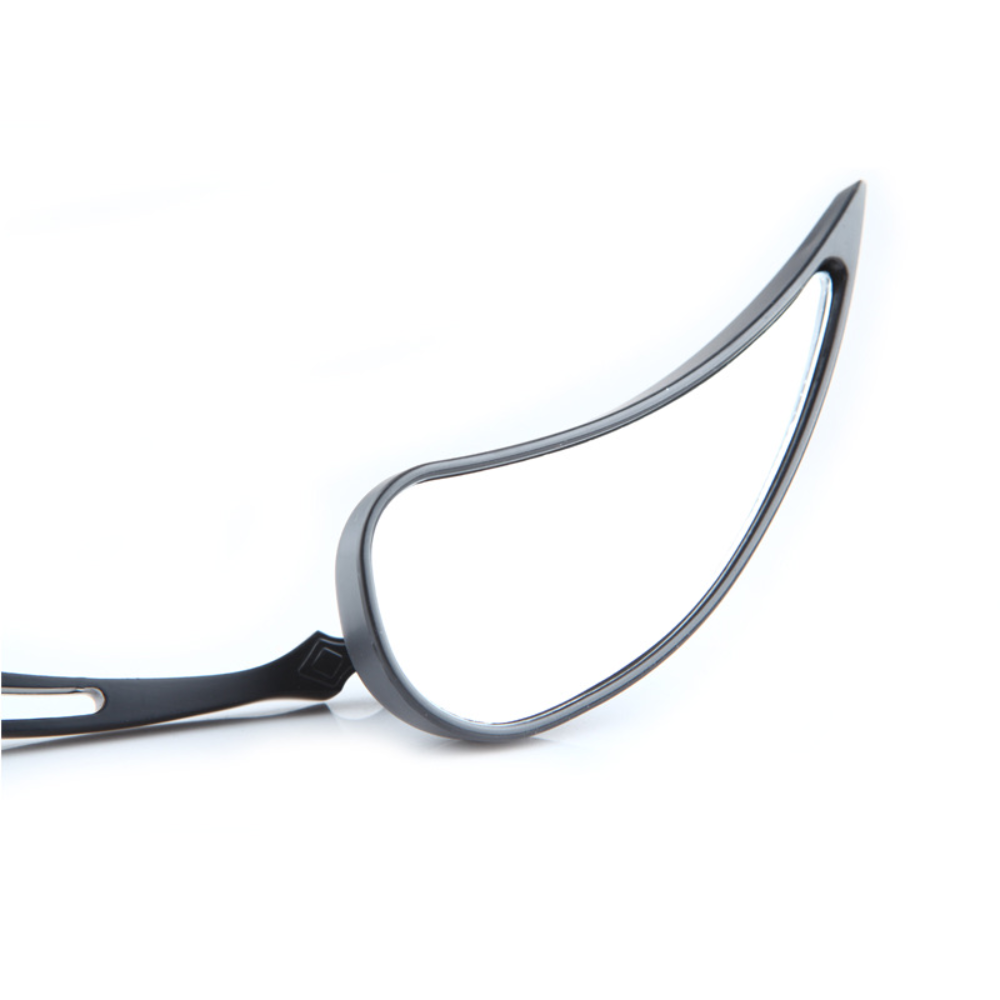 TNKD Customs Flaming Teardrop Black Mirrors