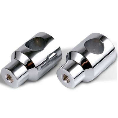 Chrome 1" Round Risers