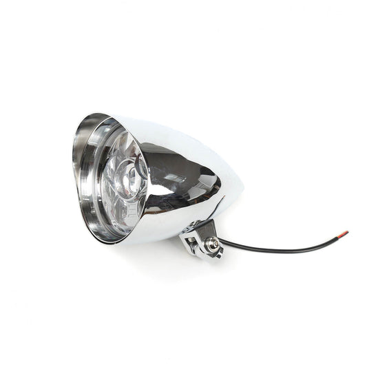 TNKD Customs 5.75" Chrome LED Chopper Headlight