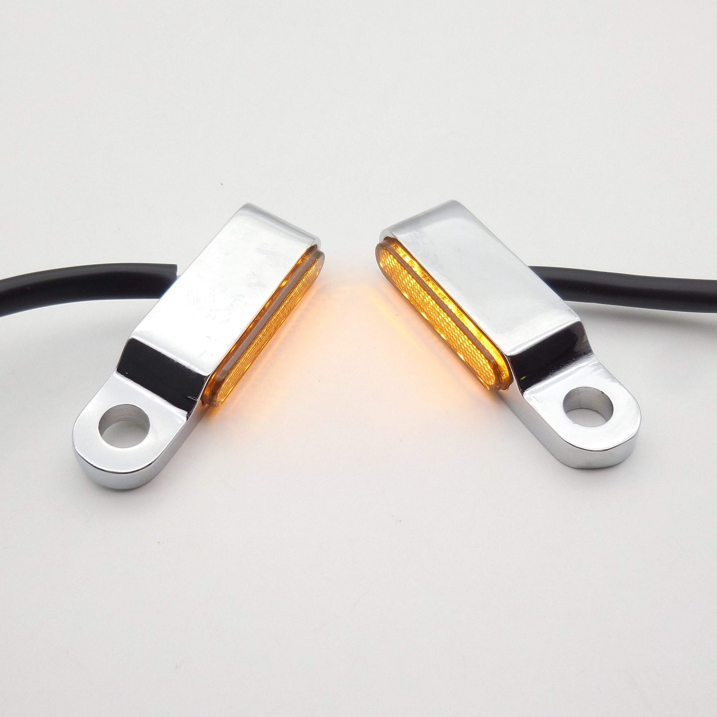 TNKD Customs Low Profile Stealth Chrome Indicators