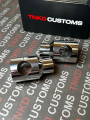 Chrome 1" Round Risers