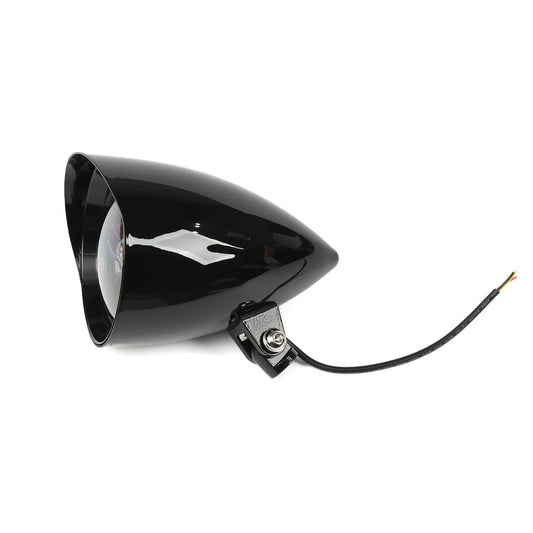 TNKD Customs 5.75" Black LED Chopper Headlight