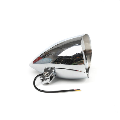 TNKD Customs 5.75" Chrome LED Chopper Headlight
