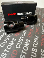 Black 1" Round Risers