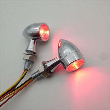 TNKD Customs 3-in-1 Mini Bullet Chrome Indicators