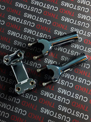 Chrome 1.25" Double Risers