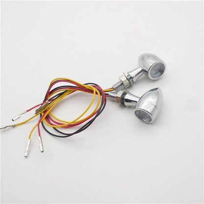 TNKD Customs 3-in-1 Mini Bullet Chrome Indicators