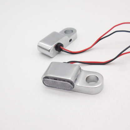 TNKD Customs Low Profile Stealth Mini Chrome Indicators