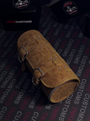 TNKD Customs Coffee PU Leather Fork Tool Bag