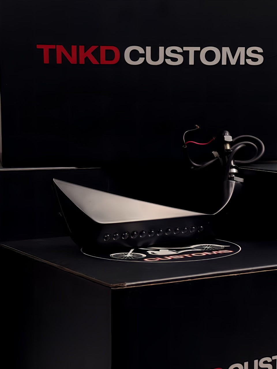 Customs Hawk TNKD Customs Hawk Mirrors Black