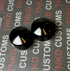 HD V-Rod Black Front Axle Bolt Covers