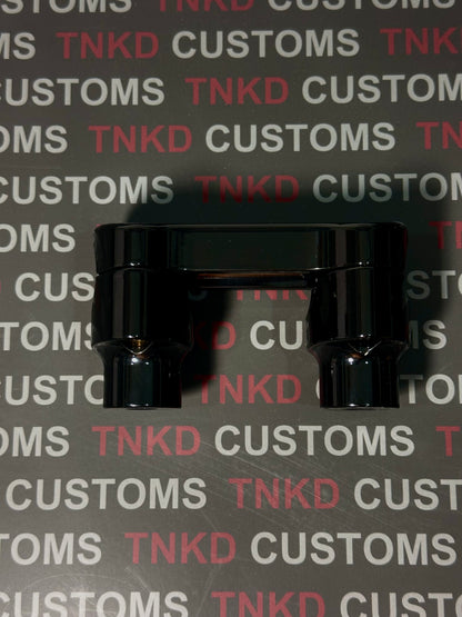 Black 1.25" One Piece Risers