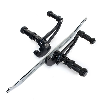 Black XVS 650 Forward Controls