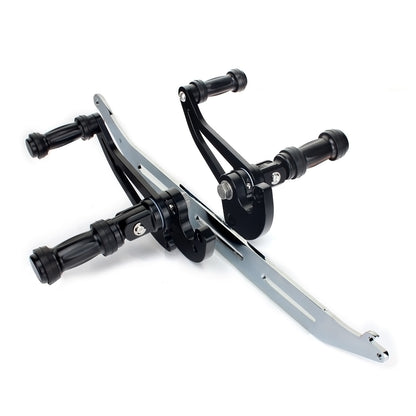 Black XVS 650 Forward Controls