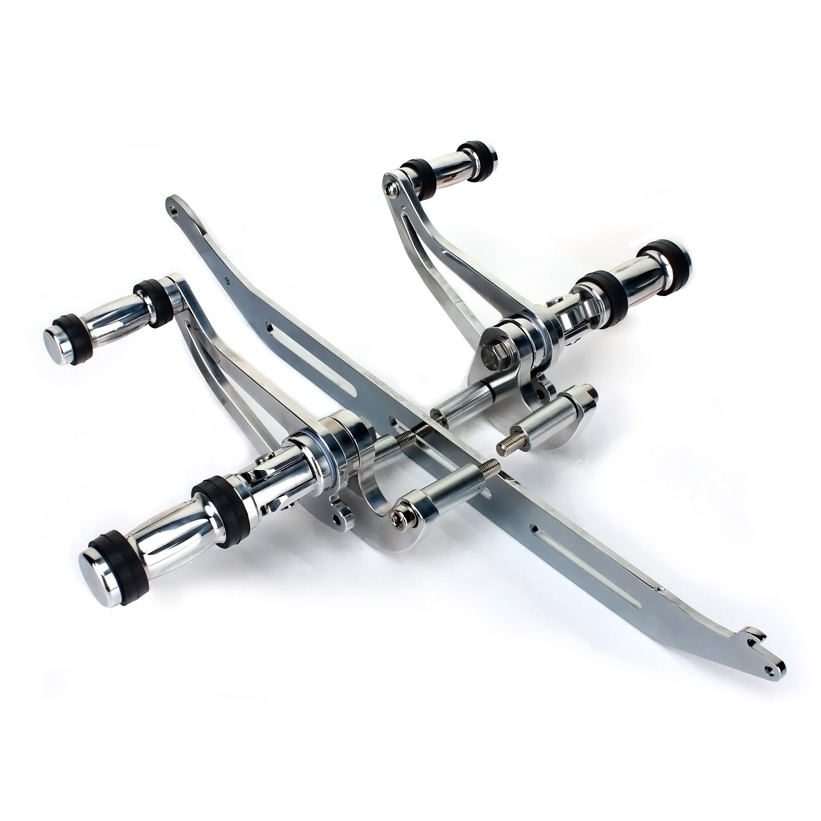 Custom Forward Controls Chrome XVS 650 Forward Controls – TNKD Customs