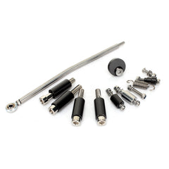 Black XVS 650 Forward Controls