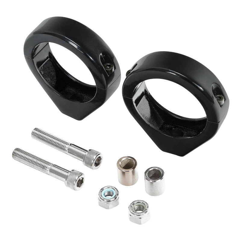 TNKD Customs 49mm Black Indicator Fork Clamps