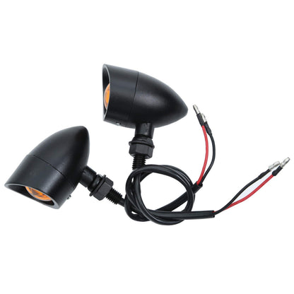 TNKD Customs Black LED Large Bullet Indicators