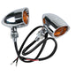 TNKD Customs Chrome LED Large Bullet Indicators