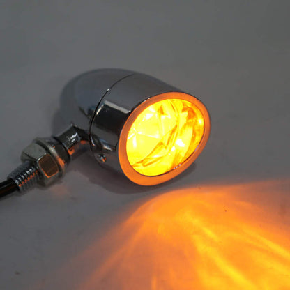 TNKD Customs Chrome LED Large Bullet Indicators