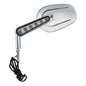 TNKD Customs Chrome Integrated Indicator Mirrors