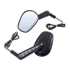 TNKD Customs Black Integrated Indicator Mirrors