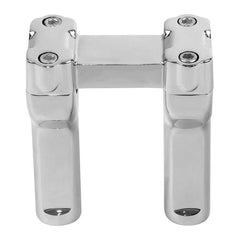 Chrome 1" Double Risers