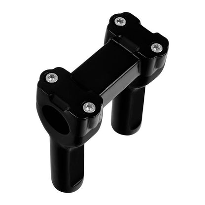 Black 1.25" Double Risers