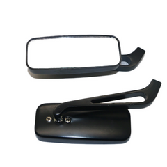 TNKD Customs X-Rect Black Mirrors (Standard Glass)