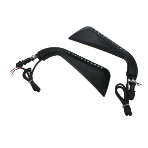 TNKD Customs Hawk Mirrors Black