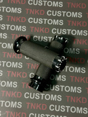 TNKD Customs Black CNC 1" Hand Grips