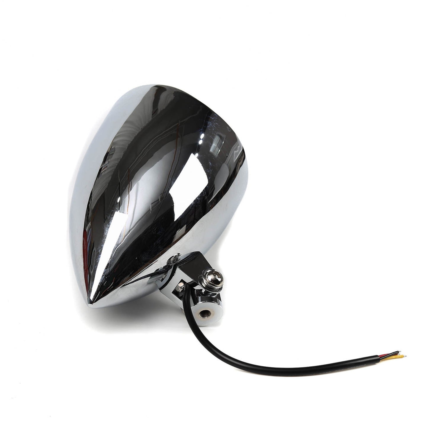 TNKD Customs 5.75" Chrome LED Chopper Headlight