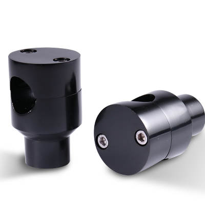 Black 1" Round Risers