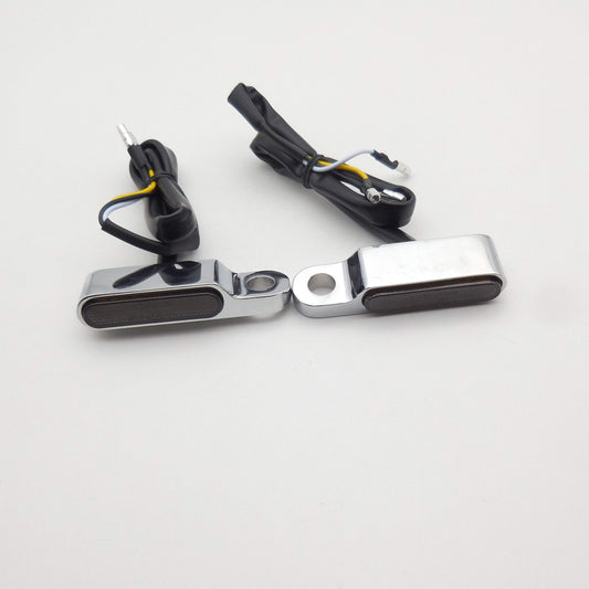 TNKD Customs Low Profile Stealth Chrome Indicators