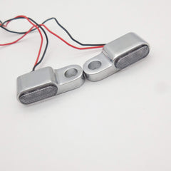 TNKD Customs Low Profile Stealth Mini Chrome Indicators