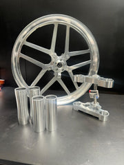 HD V-Rod 2012+ NRS 26" Front Wheel, 8 Degree Rake & 4 Piece Fork Sleeves